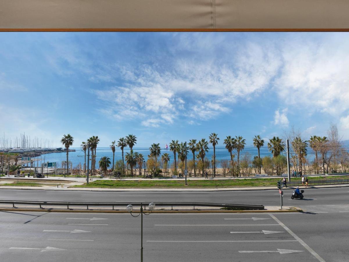 Sea View Luxurious Flat - Athens Coast. Lägenhet Exteriör bild